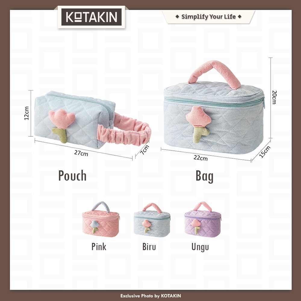 Tas Kosmetik Pouch Makeup